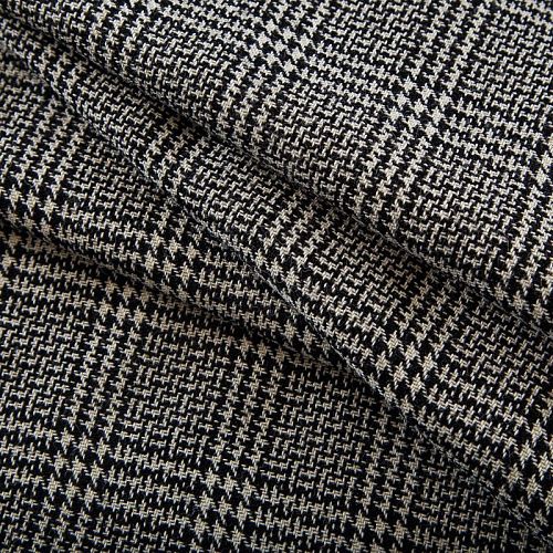 Шерсть костюмно-пальтовая 066-16366 черно-белый