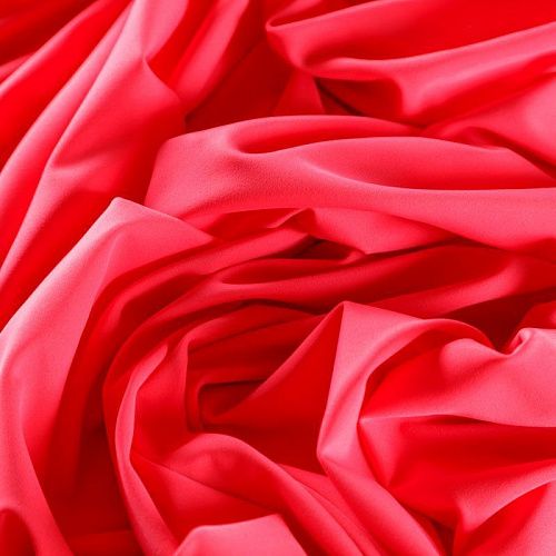 Лайкра 005-07521 кораллово-розовый однотонный