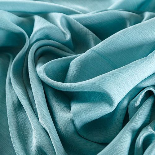 Шифон-жатка 068-07232 ментоловый однотонный