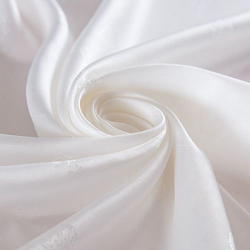 Ткань подкладочная 045-16184 молочный жаккардовый