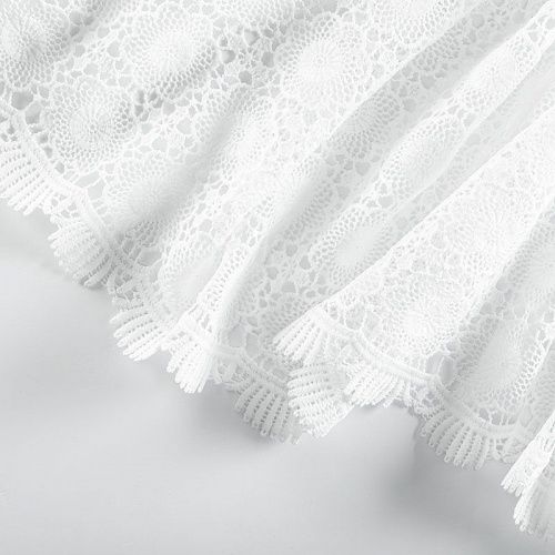 Гипюр-макраме К21-1070 белый