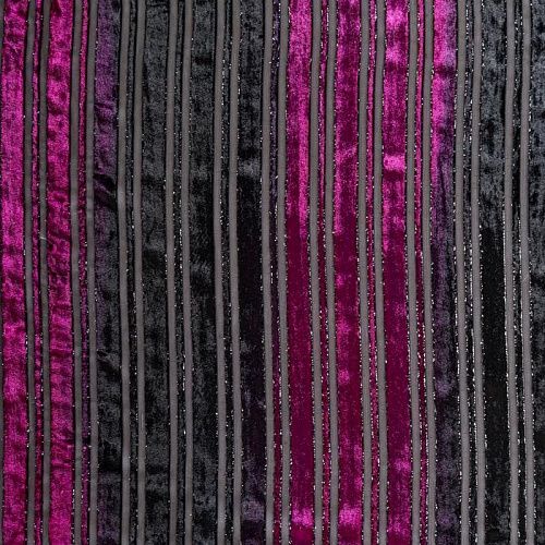 Панбархат 002-04297 черный/фуксия