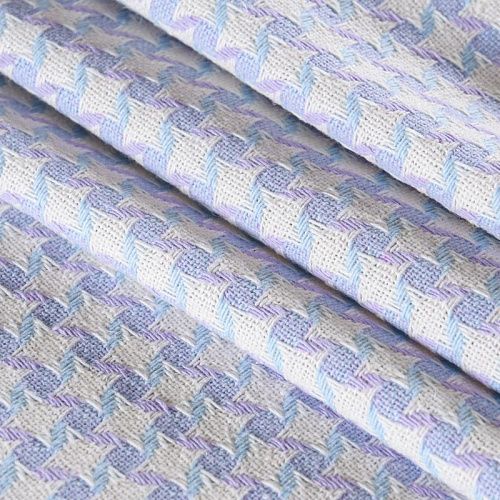 Твид 052-11675 бело-лавандовый