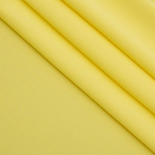 Трикотаж 056-16891 желтый однотонный
