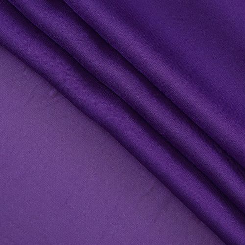Шифон 068-13641 королевский пурпурный однотонный