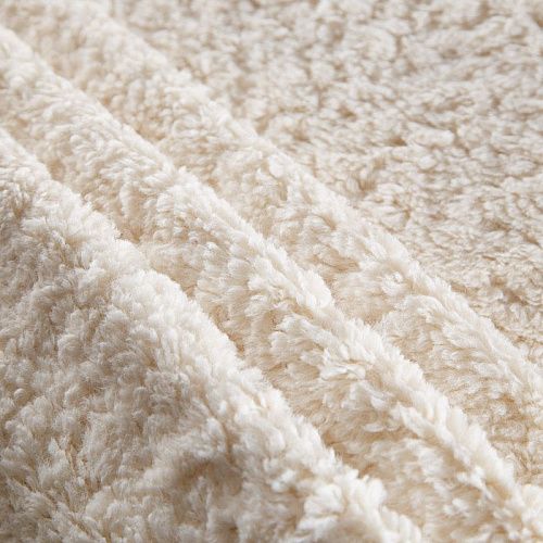 Мех искусственный 037-15247 сливочный однотонный