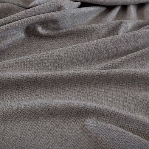 Шерсть костюмная 066-17233 светло-серый "елочка"