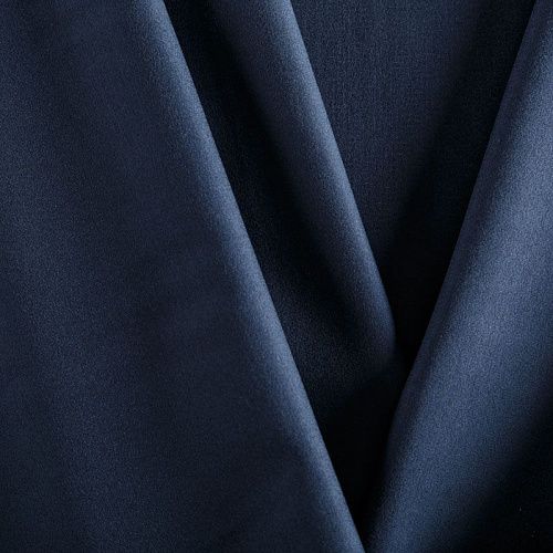 Джерси 014-06943 темно-синий однотонный