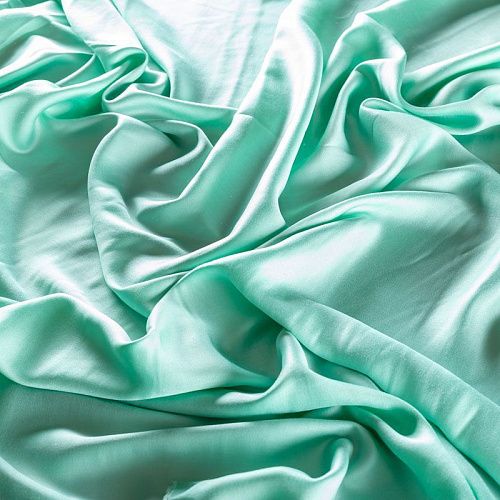 Шелк-штапель 069-01708 col.23 тиффани однотонный