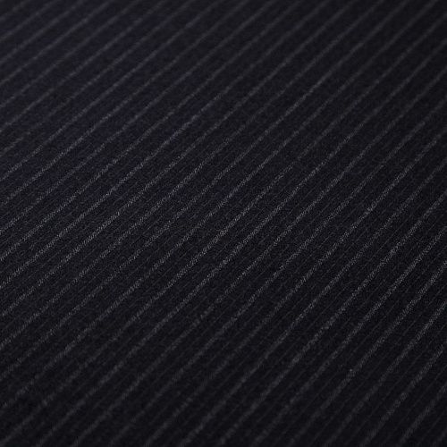 Ткань костюмная 025-14659 черный принтованный