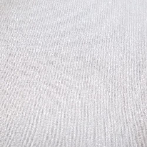 Лен натуральный 035-20059 молочный однотонный