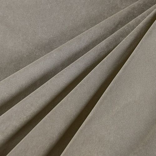 Ткань плащевая 042-12081 серо-оливковый однотонный