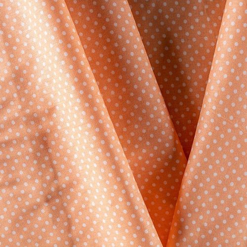 Бязь 007-00644 персиковый принтованный