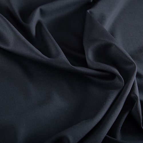 Шерсть костюмная стрейч Alta Moda 025-20304 черный однотонный