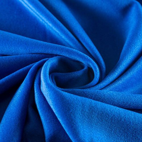 Кашемир К08-303 индиго однотонный