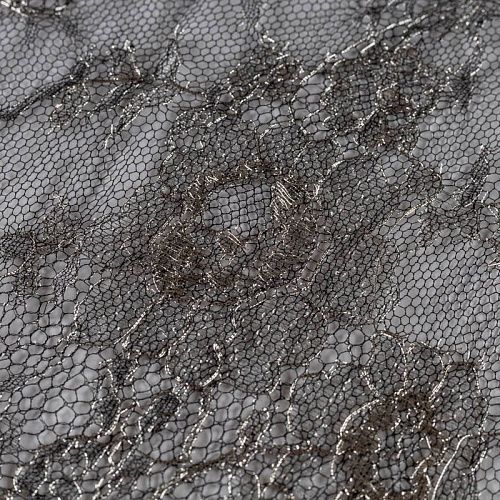 Шантильи К32-438 черно-серебристый