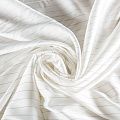 Шелк синтетический с люрексом 065-04157 белый