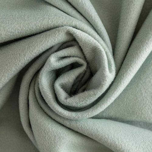 Кашемир К20-552 серо-мятный однотонный