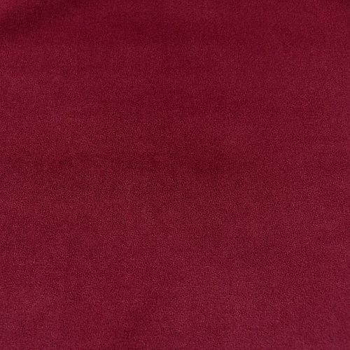 Бархат 002-11893 глубокий карминный однотонный