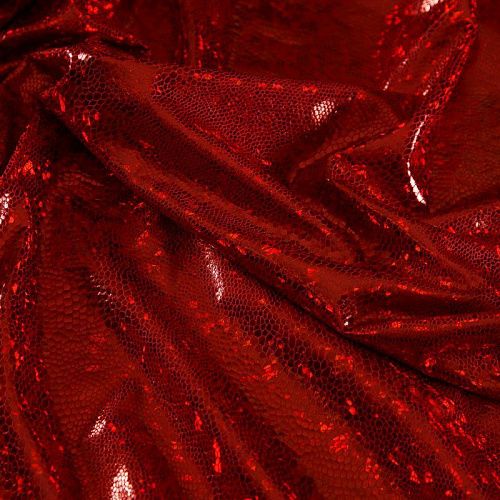 Трикотаж лазер 034-18795 красный