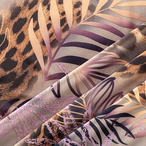 Вискоза "Лоренцо" 036-01527 песочно-бежевый принтованный