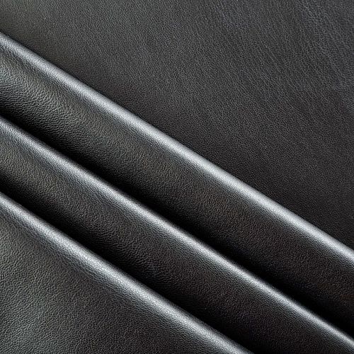 Экокожа на замше 070-00351 черный однотонный