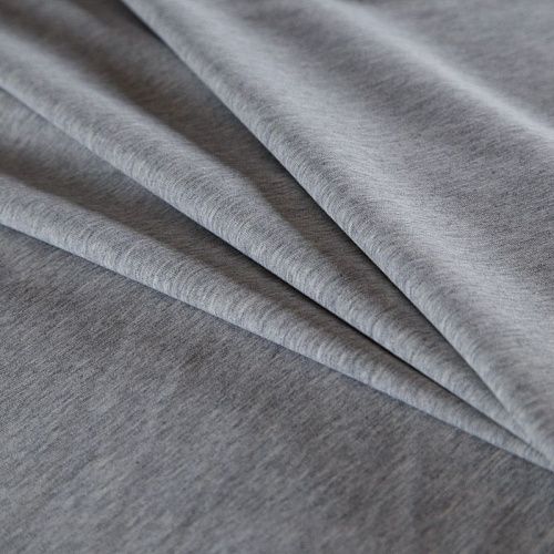 Трикотаж 056-15739 светло-серый меланж