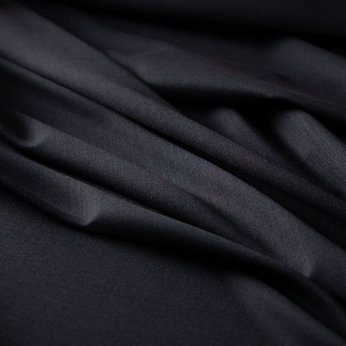 Шерсть костюмная 025-19938 черный однотонный