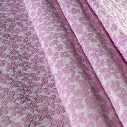 Жаккард К13-082 молочно-розовый