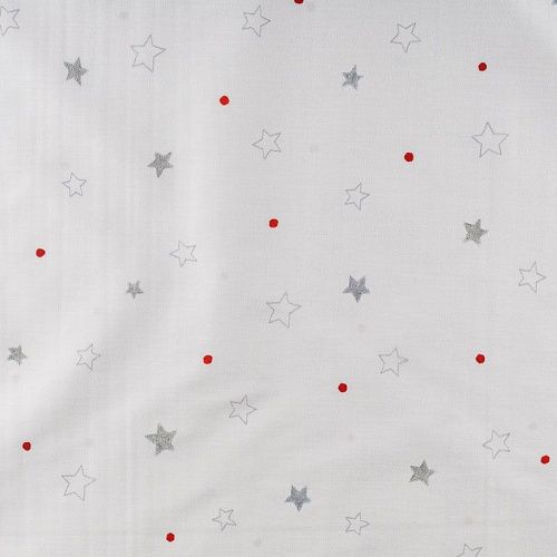 Перкаль ш.275 см К28-243 белый принтованный