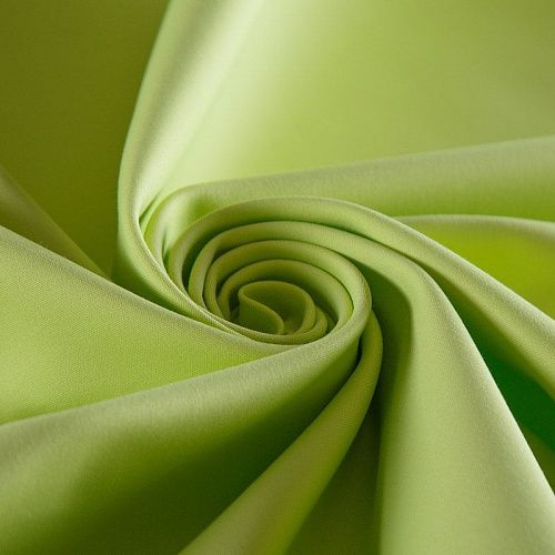Коттон стрейч 063-16822 салатовый однотонный