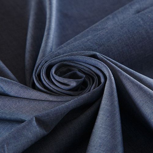 Джинс рубашечный 015-16862 серо-голубой