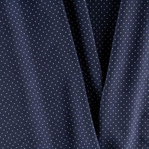 Вискоза "Лоренцо" К33-260 темно-синий принтованный