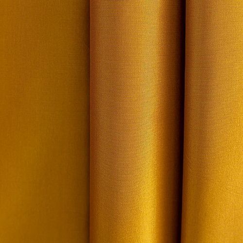 Ткань портьерная тафта h-295 см Т371-02-111 насыщенный горчичный