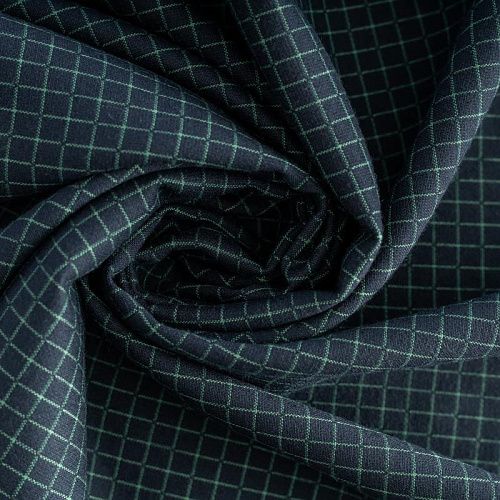 Ткань костюмная 2-х сторонняя К30-311 темно-синий