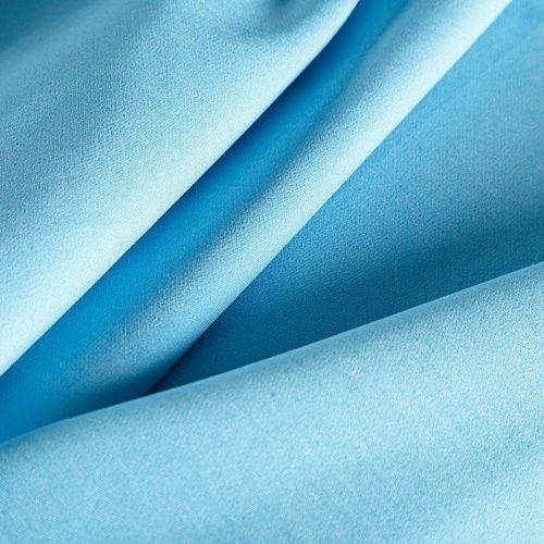 Джинс 015-07020 ярко-голубой однотонный