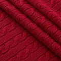 Трикотаж вязаный 056-16597 приглушенный красный