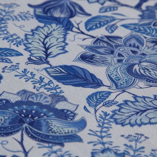 Ткань портьерная H-280 см 19-02-15858 белый принтованный