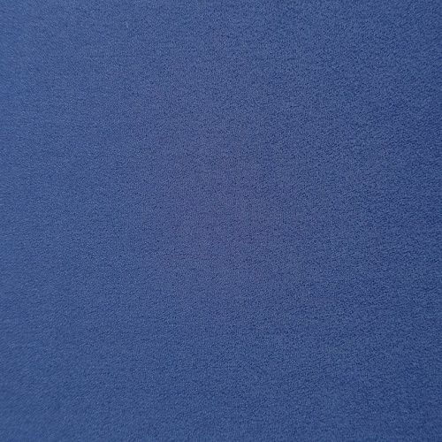 Крепдешин натуральный 028-06507 темно-синий однотонный