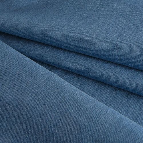 Джинс стрейч 015-17154 голубой однотонный