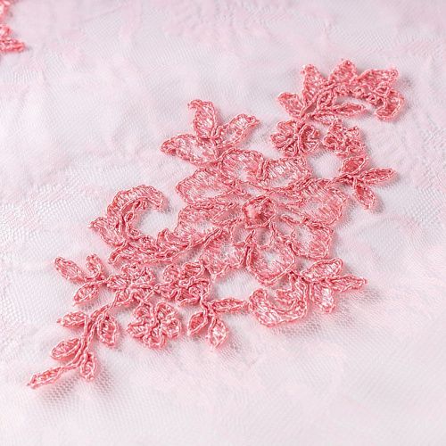 Гипюр К05-511 коралловый