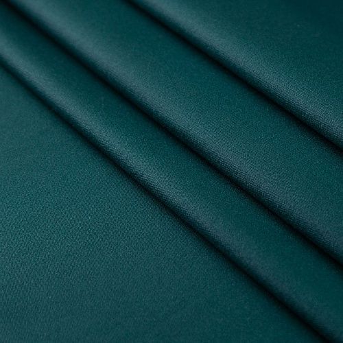 Шерсть костюмная стрейч Double Face 025-19998 бутылочный зеленый