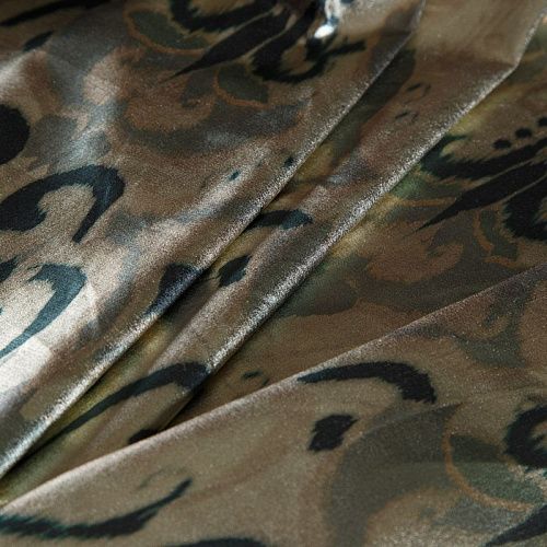 Коттон c напылением Cavalli 063-14892 серебристо-зеленый