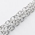 Цепь декоративная 5 мм металл 172-5-под никель 