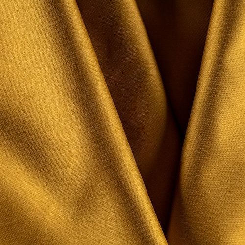 Сатин-тафта К32-462 горчичный однотонный