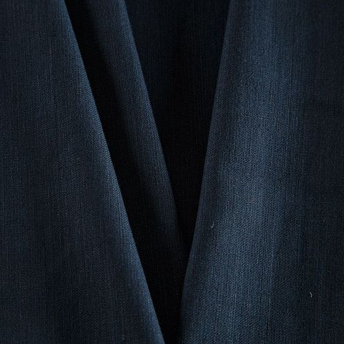 Лен натуральный Paul Smith 035-16391 черный однотонный