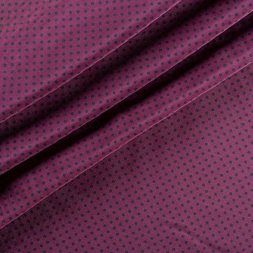 Крепдешин натуральный К4-140 винный принтованный