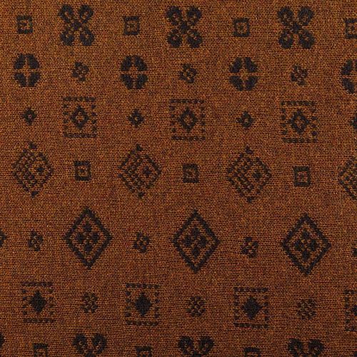 Трикотаж 2-х сторонний вязаный 056-05813 шоколадно-коричневый