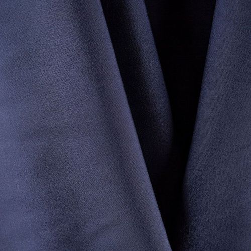 Ткань сорочечная Оптима К10-012 темно-синий однотонный