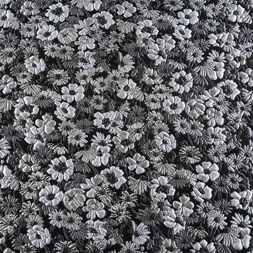 Жаккард 017-11962 серебристо-черный